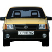 CORSA A Наклонная задняя часть 